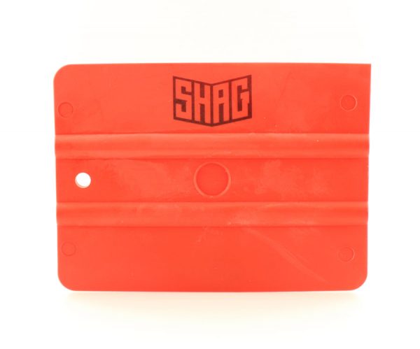 Красный пластиковый ракель SHAG FRATERNITE (средней жесткости)