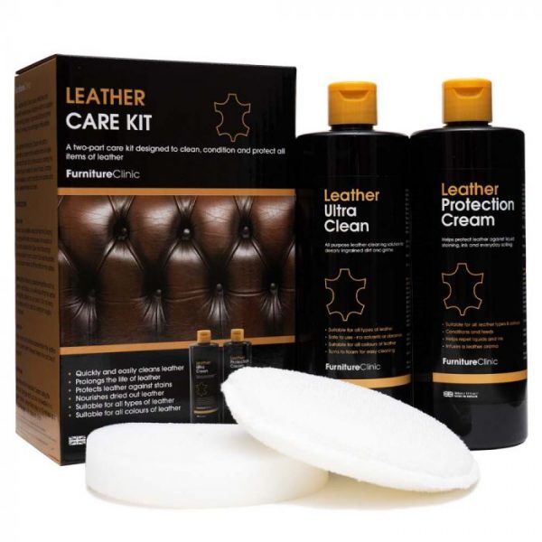 Ultimate Leather Care Kit , Большой набор для ухода за кожей.