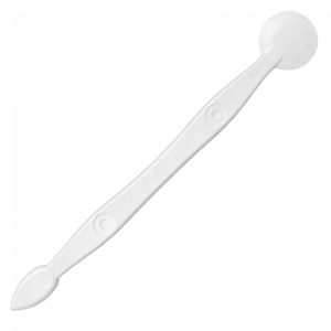 Ракель-палочка UZLEX WRAP STICK закругленная, двусторонняя , белая, жёсткая с магнитом