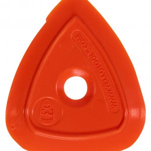 Пластиковый ракель 82° жёсткости по Шору Yel-Lo Plek Blade Orange