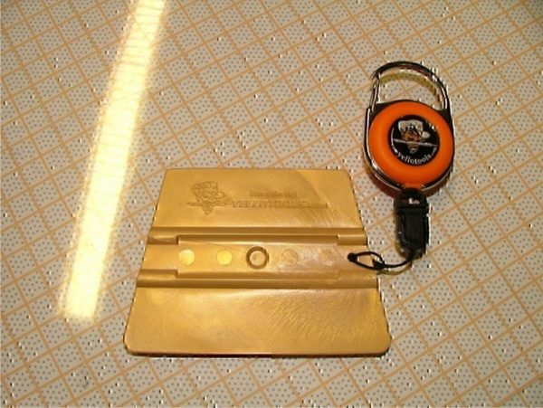 Пластиковый ракель 72° жёсткости по Шору ProWrap Gold 100 мм