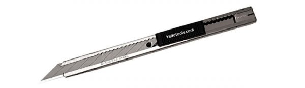 Нож с лезвием 9 мм YelloCut SLIM