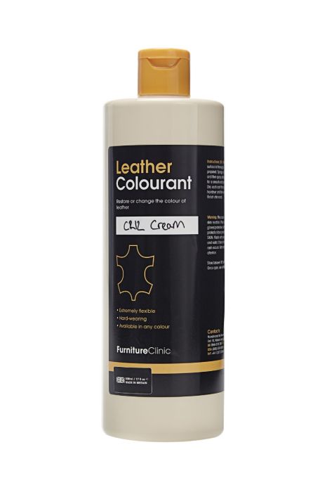 Краска для кожи (цвет- Белый) Leather Colourant – White 250 ml
