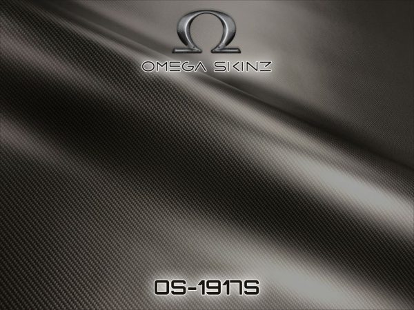 Автовинил Omega Skinz Elemento-6 Stealth (Серый матовый карбон) OS-1917S, 152 см
