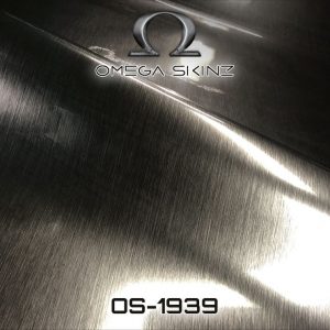 Автовинил Omega Skinz Black Metal (Чёрная глянцевая) OS-1939, 152 см