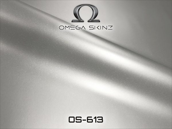 Автовинил Omega Skinz Silver Genius (Серебряная матовая) OS-613, 152 см