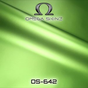 Автовинил Omega Skinz Rising Force (Зелёная матовая) OS-642, 152 см