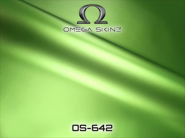 Автовинил Omega Skinz Rising Force (Зелёная матовая) OS-642, 152 см