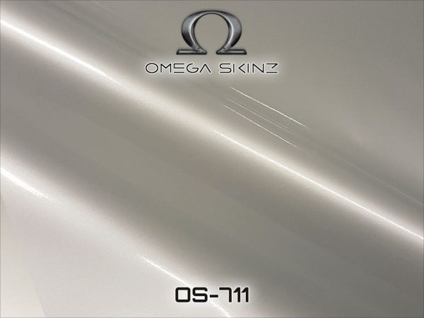 Автовинил Omega Skinz Pearl Necklace (Белая матовая) OS-711, 152 см