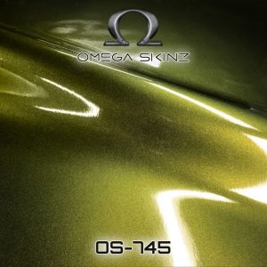 Автовинил Omega Skinz Toxic Swamp (Зелёная глянцевая) OS-745, 152 см