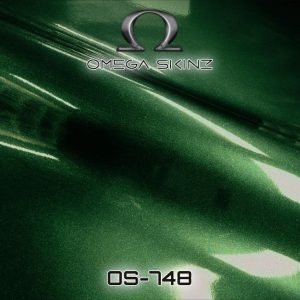 Автовинил Omega Skinz Dragon Tear (Зелёная глянцевая) OS-748, 152 см
