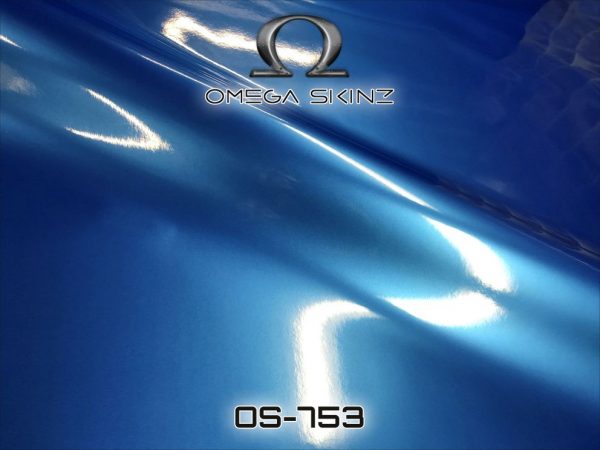 Автовинил Omega Skinz Rising Ripcur (Синяя глянцевая) OS-753, 152 см