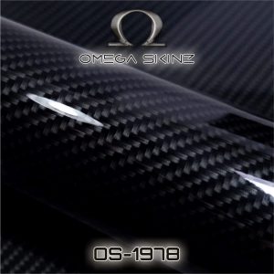 Автовинил Omega Skinz carbon series Dionero (Черный глянцевый карбон) OS-1978 , 152 см