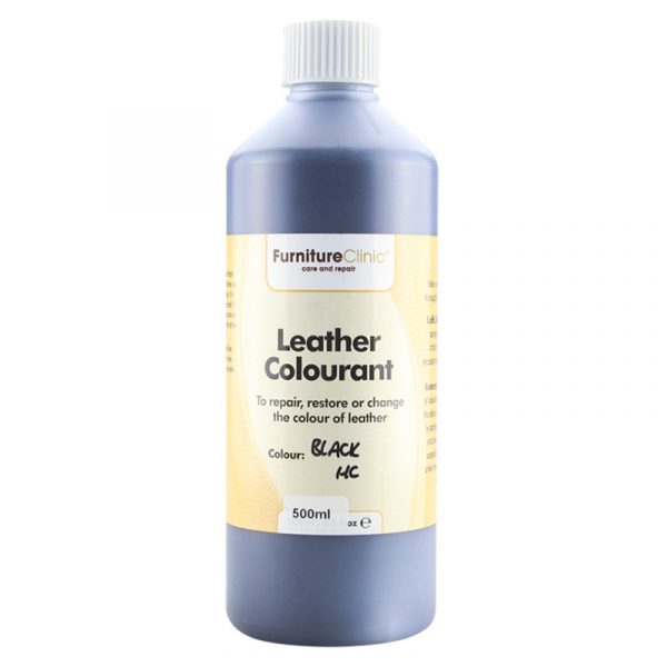 Краска для кожи (цвет- Черный) Leather Colourant – Black 500 ml