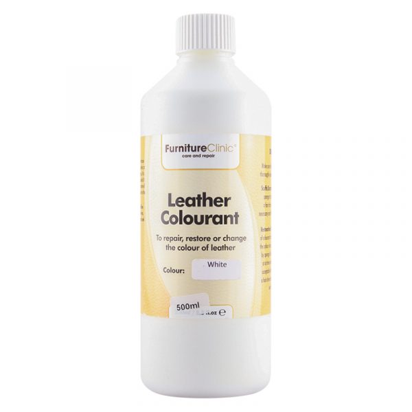 Краска для кожи (цвет- Белый) Leather Colourant – White 500 ml
