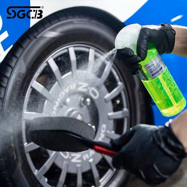 SGCB Tire & Plastic Shine. Чернитель для шин. Очиститель резины, пластика, винила SGFB027